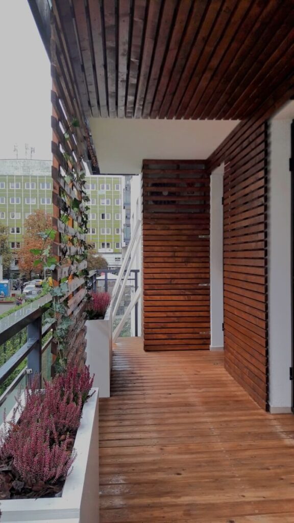 balkon z szafa - projekt i realizacja
