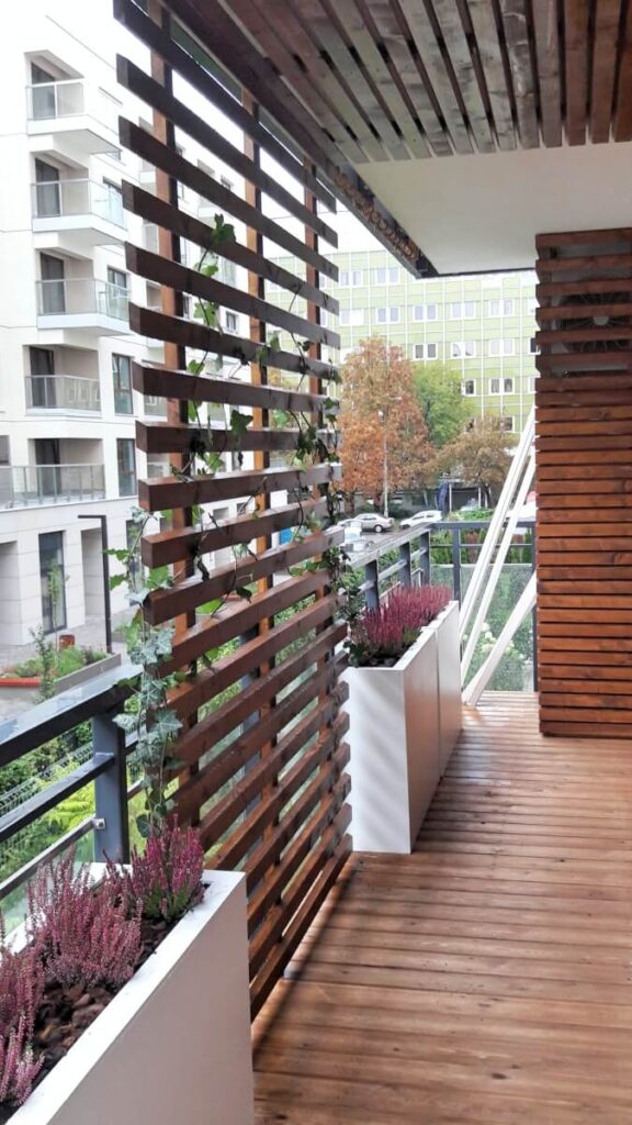 balkon z szafa - projekt i realizacja