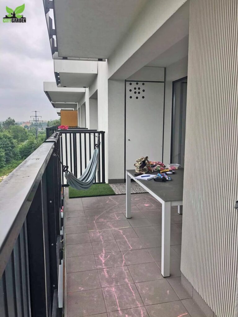 balkon przed metamorfoza